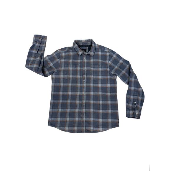 Prana Other - PRANA Brayden Men’s Sz Large Thick Plaid Flannel Shirt Long Sleeve-Mountain Man